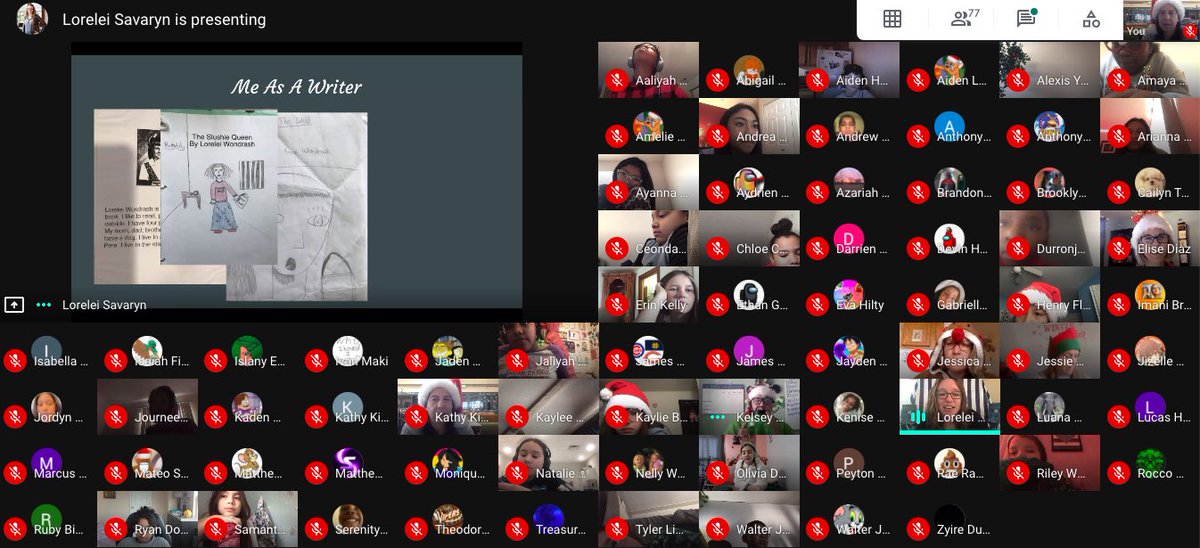 5th graders at Prairie Trail had a virtual author visit with Lorelei Savaryn, the author of The Circus of Stolen Dreams. ⁦<a href="/PrairieTrailD56/">Prairie Trail</a>⁩ ⁦<a href="/GurneeD56/">GurneeD56</a>⁩ ⁦<a href="/LoreleiSavaryn/">Lorelei Savaryn</a>⁩