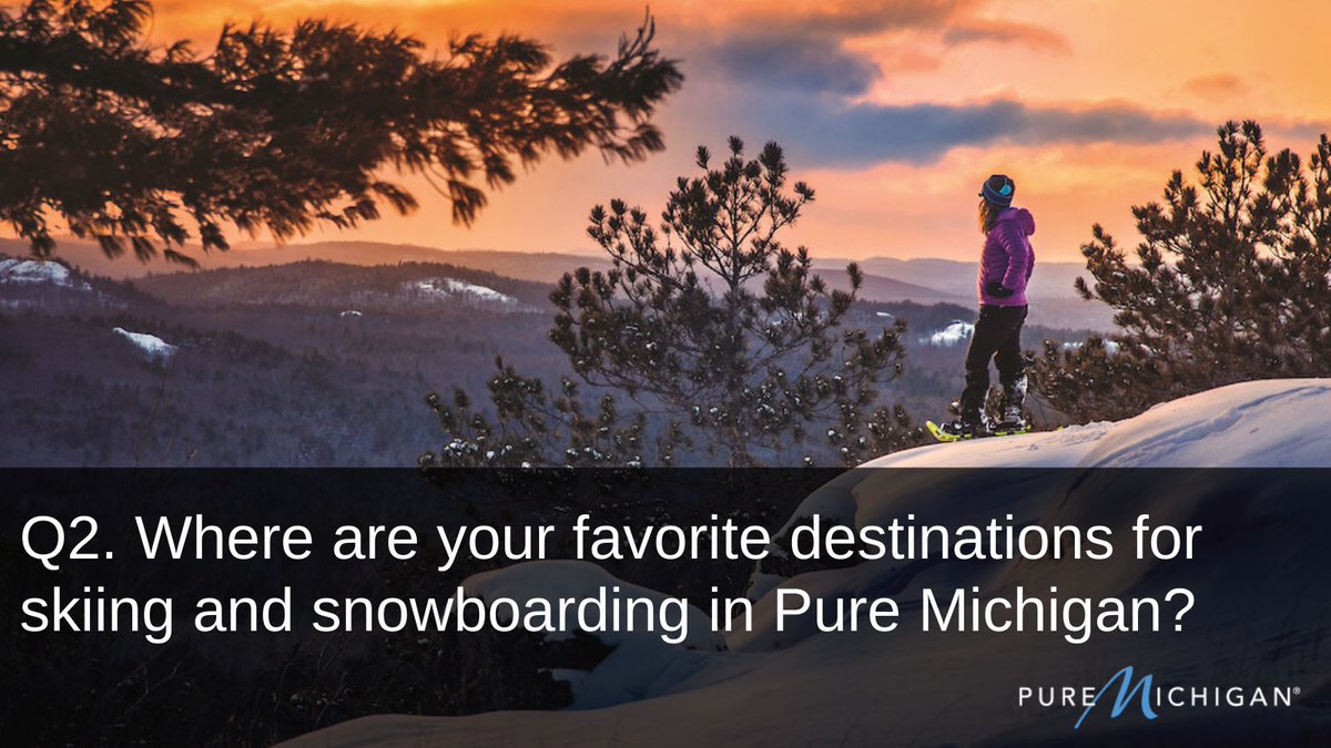 Snowflakes are flying and ski areas across #PureMichigan are opening for the season. What are some of your favorite places to hit the slopes? #PureMichiganChat