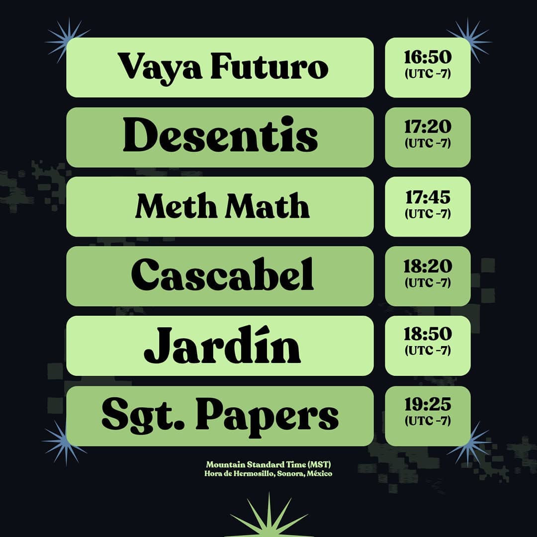 _SignosFM's tweet photo. 💥 #FestivalEnCasa ¡ES HOY! Activa la teletransportación (virtual) para vivir la edición 2020 del Festival @posadelic.
Veremos a @Vaya_Futuro, @LosBlenders, @musicadejardin, @TheHKBO, @SgtPapers y más.
(A partir de las 14 h. Sonora / 12 h. CDMX 🇲🇽):https://t.co/67MLhZsib7 https://t.co/X6F6Mr1MRQ