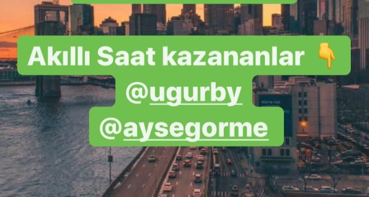 Sakin olun arkadaşlar çekiliş kazanmışım bakalım gelecekmi ahhshs