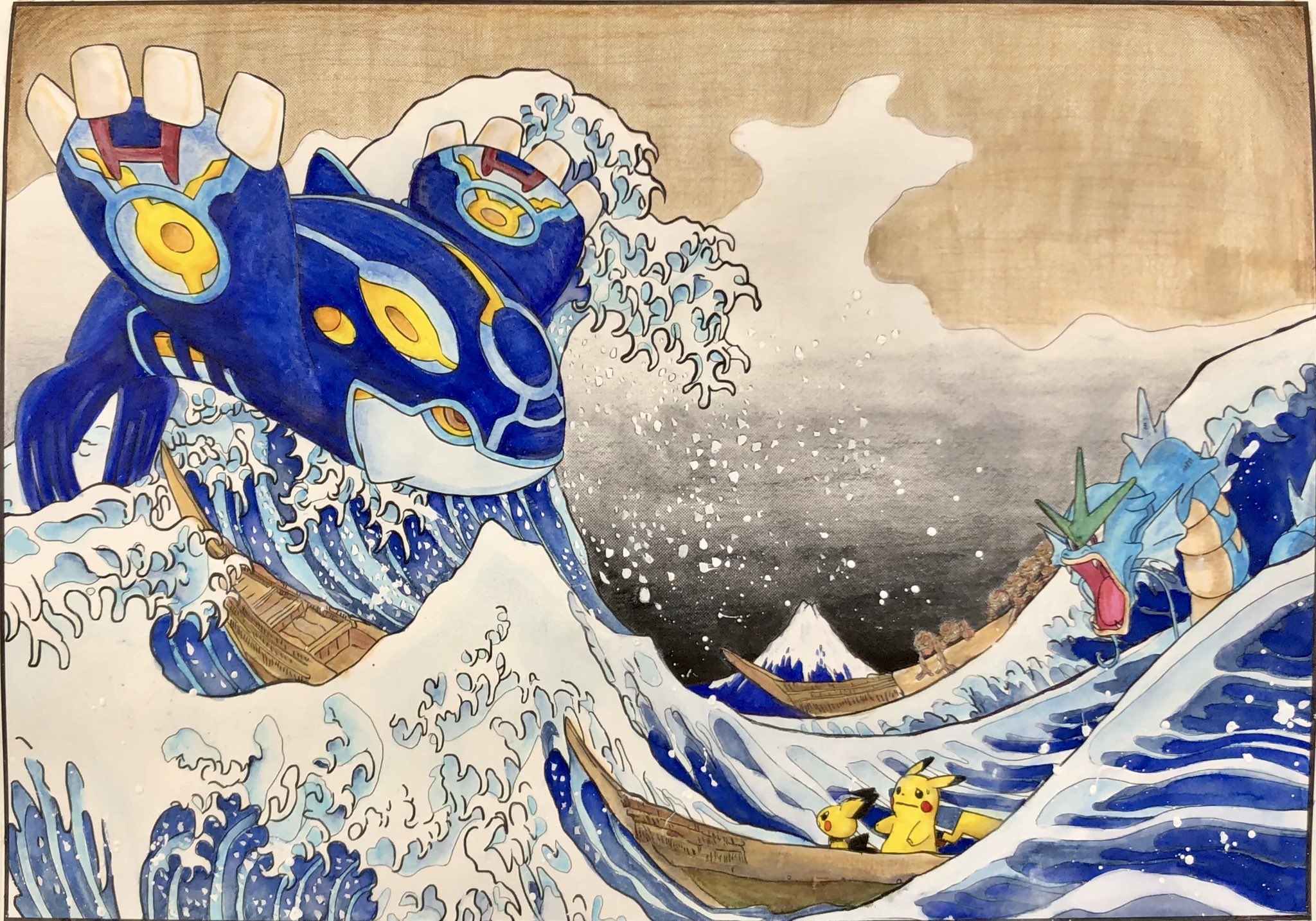 もちこ 職場ので 最近入荷したポケモン名画塗り絵を試用見本として塗ってるんだ 2個完成しました ポケモン 塗り絵 ぬりえ ポケモン名画塗り絵 色鉛筆 水彩 T Co Uz5akfiehp Twitter