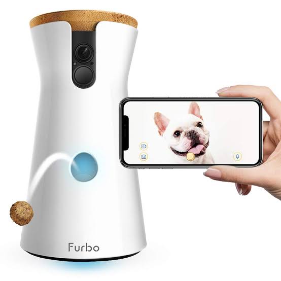 8 Doggy camsFurbo cams stands out because it not only lets you see your pet, but you can also dispense actual real-life treats to them from wherever you are, all via your phone! It has a two-way radio that lets you talk to your pet, and sends notifications when it senses barking