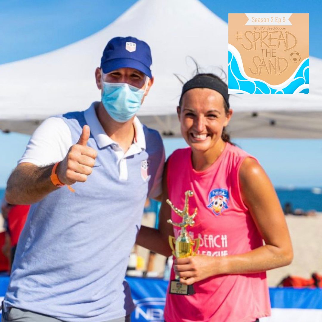 BeachSoccer's tweet photo. https://t.co/2zrXKT2tiV Season 2 Episode 9 of the #SpreadTheSand Podcast 🎙 is out now! Head Coach of the US 🇺🇸 Beach Soccer National Teams returns to talk about all the promising talent he scouted at the NBSL Player ID Cup 🏝⚽️ https://t.co/97ikhtZAgU