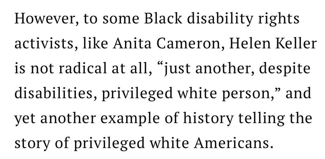 TITANIA’S PREDICTIONS(part 10)On 7 March 2019, I published my book WOKE in which I called out Helen Keller for her white privilege.On 15 December 2020, Time Magazine concurred.