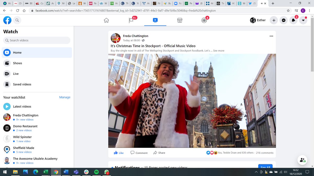 WellspringStkpt's tweet photo. Wake up #Stockport and listen to what the ferociously female .@Fredachatslive has made as a fundraiser for @WellspringStkpt and @Skptfoodbank 
https://t.co/BPEGvaTG82
"It's Christmas Time in Stockport" I bet we'll all be singing this by 25th! 🙏🎄🤶 https://t.co/MxZBvsBuyv