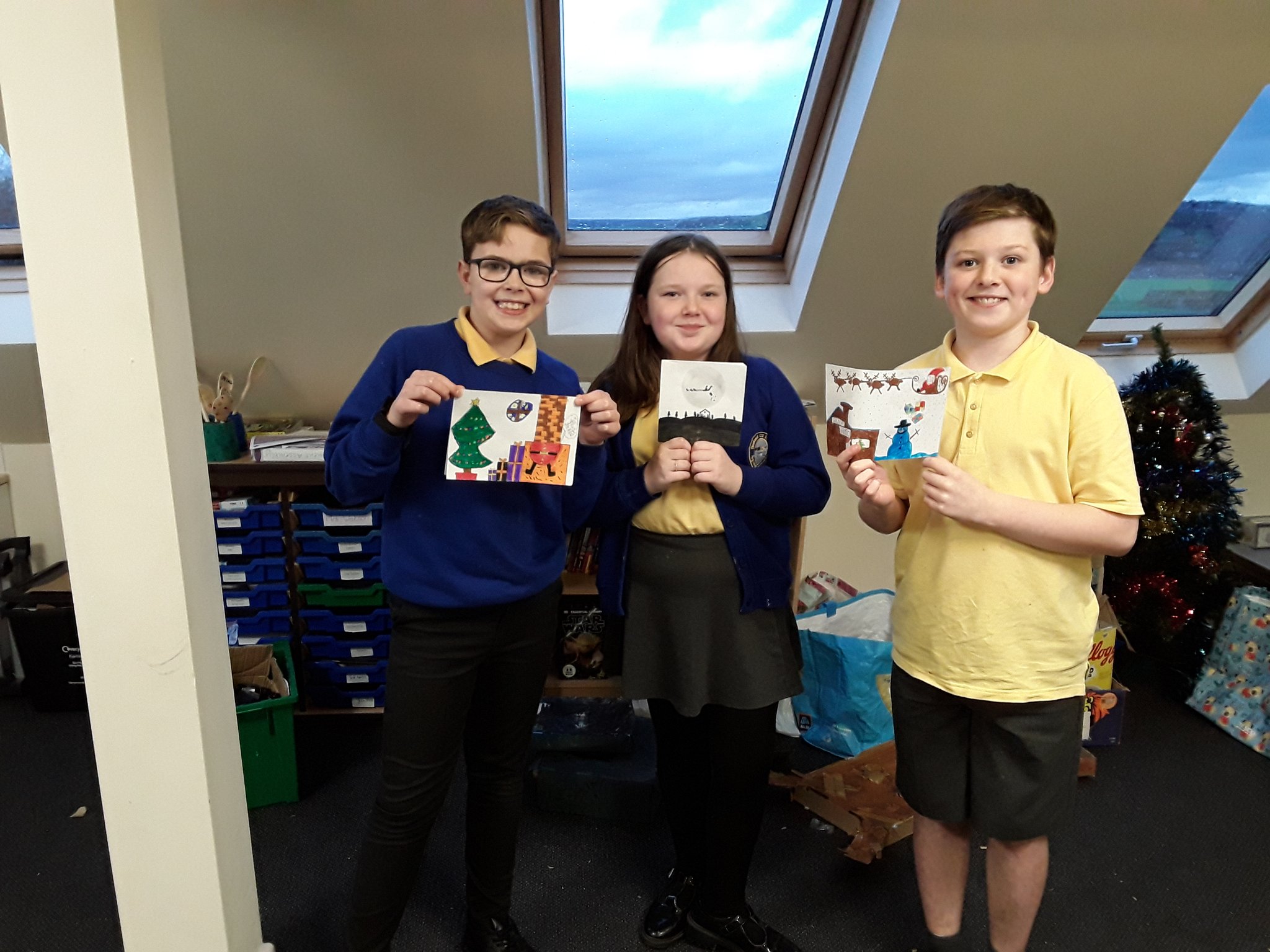 Norland CE School on Twitter "Class 4 Christmas card competition