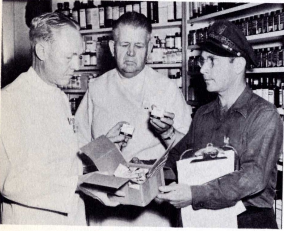 We dug deeper and found these in our archives. In 1955, delivering the polio vaccine was a life saver for many families with kids. Fast forward to now and we are honored &amp; proud to be making history again by delivering the COVID #vaccine. #proudupsers #deliveringwhatmatters