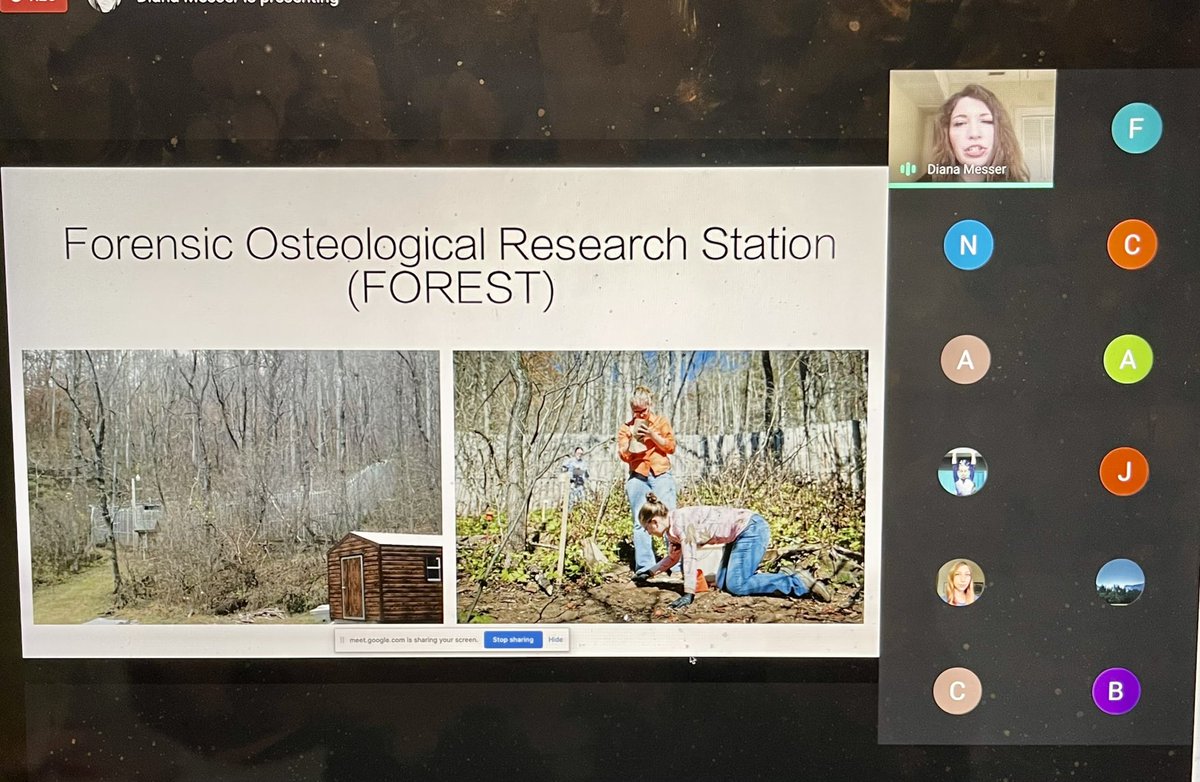 My forensics class got to meet a forensics anthropologist today. Such great information. <a href="/nceduc8r/">Chris Vecchione</a>