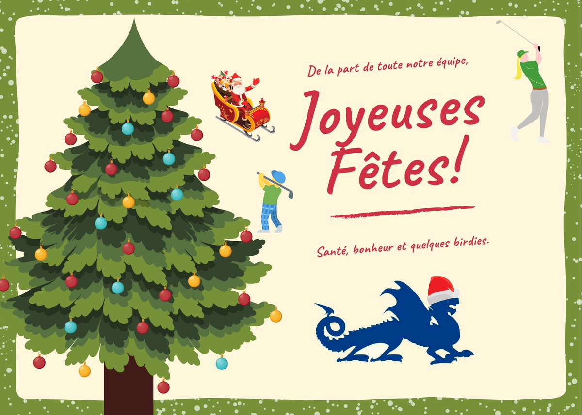Joyeuses fêtes de la part de toute notre équipe! 🎄