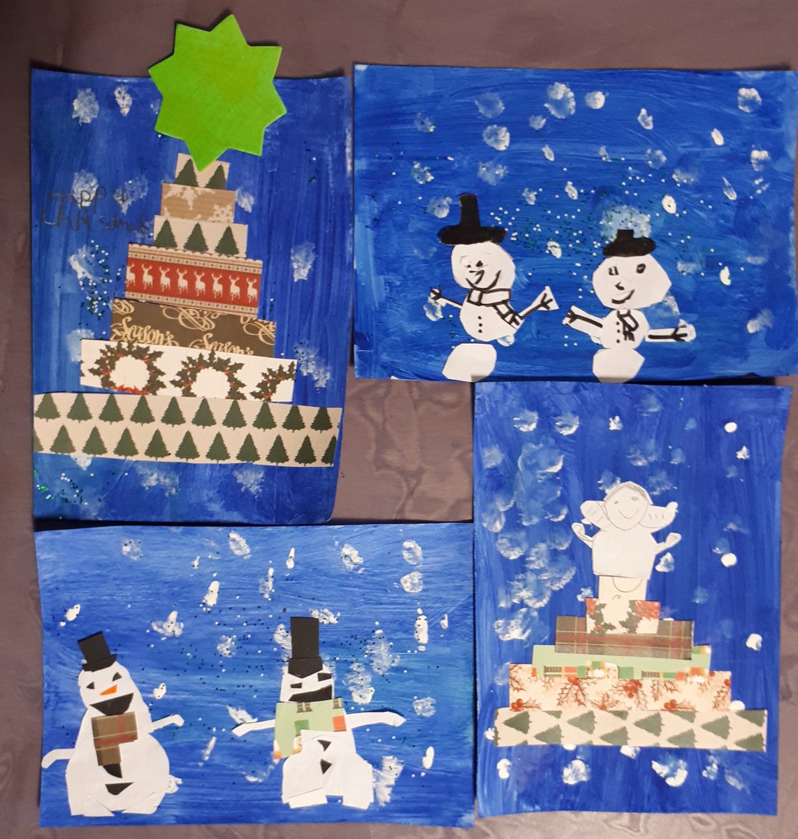Merry Christmas and a Happy New Year from 3KL. How fabulous are those #ChristmasTree and #SnowMan cards?
