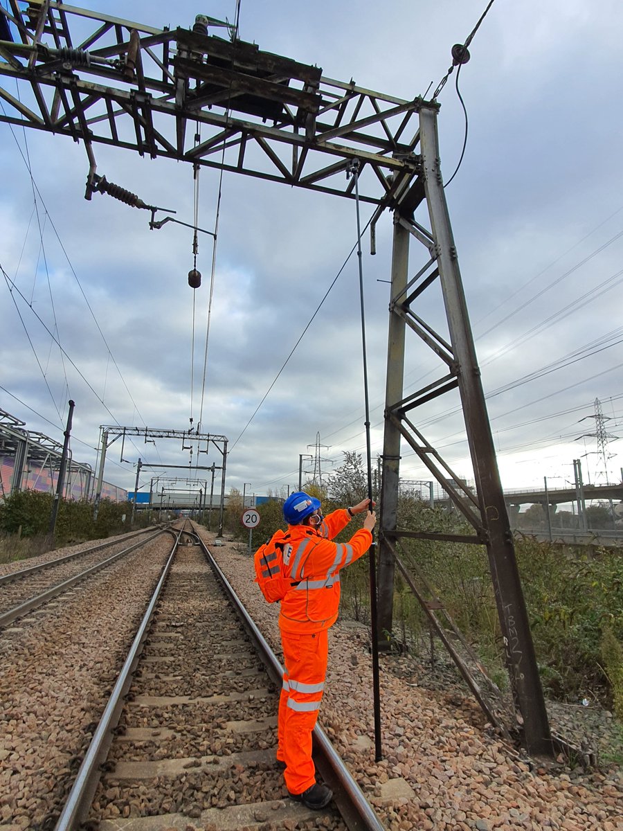 To avoid working at heights – the inspection was via a pole. Both with a GoPro for a video, but also with a remote controlled camera. With me as lugging the pole and our civil engineer working the remote control camera on the end. (7/9)