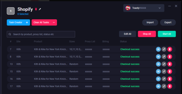 Success from Toasty in <a href="/aycdio/">AYCD</a>