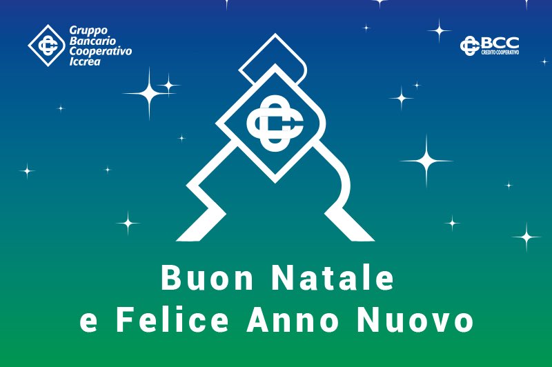 BCCOR's tweet photo. Auguri per un sereno Natale e un Felice Anno Nuovo a tutti i soci e clienti della nostra BCC #natale2020 #HappyNewYear #BCC @gruppoiccrea @BCCOR https://t.co/Sv31LU3ygi