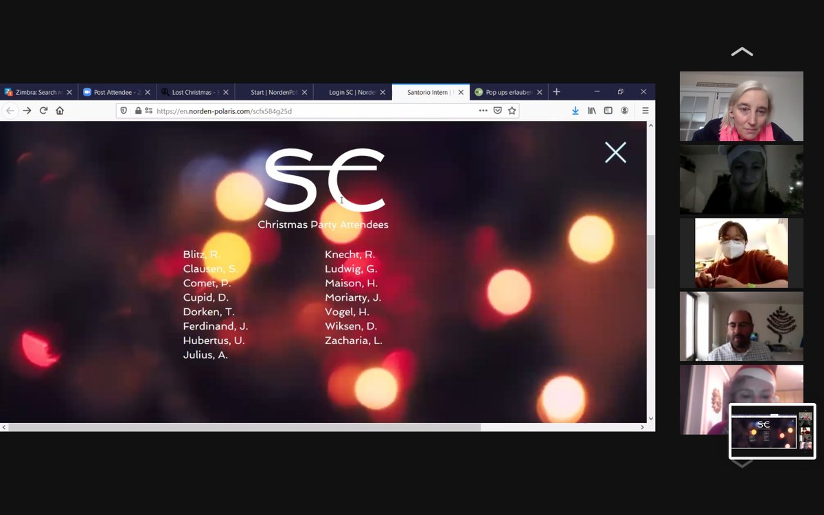 Very special transatlantic #PinkLab Holiday Party. With online escape room (new!), the Top/F(l)ops of 2020 (traditional!), &amp; lots of virtual hugs (always!). We brought the holiday sprit of #togetherness to life and into the air. Thank you! Grateful &amp; proud of this fantastic team!