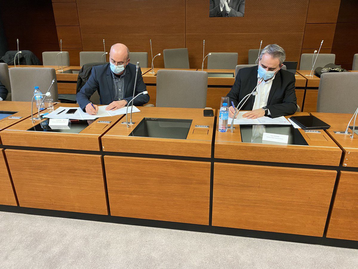 La Région s’engage concrètement avec la <a href="/capeb_fr/">La CAPEB</a> pour soutenir le #bâtiment. Commande publique, #ProchEmploi : dans cette course de vitesse contre la crise, nous devons mobiliser tous nos outils pour soutenir cette filière créatrice d’#emplois non-délocalisables !