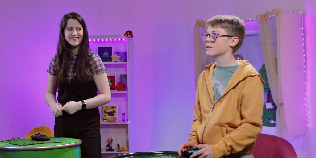 Triona_Campbell's tweet image. It's almost the #Weekend & 1 more sleep till Ep 7 of #GamerMode 10.30am, Sat #RTE2 with the Awesome: @MCluvs2laugh @thefinniest @9thimpact @NuliBouli @CoderDojoIE & a special look at #AnimalCrossing MASSIVE #ThankYou to everyone in front of & behind the camera's #GameOn 🎮♥️