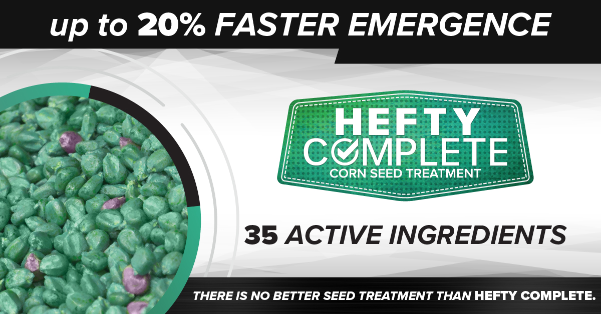 HeftySeed's tweet image. No seed gets left behind when you plant Hefty Complete! It&apos;s our promise that every seed gets the best chance to emerge faster, stand stronger, &amp;amp; yield bigger.
Find out how 35 ingredients on every kernel push seeds out of the ground up to 20% faster! bit.ly/3myhP7s.