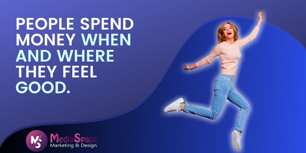 What are the other #psychological factors behind spending money? Why and where do we spend #money? People tend to spend their money-

➡️ Where they feel #good,
➡️ Where they find #happiness,
➡️ Where they find quality #service &amp;
➡️ Ultimately where they find #values.