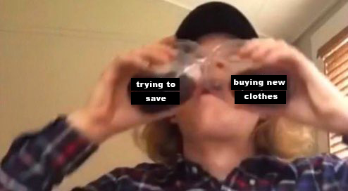 Gymshark's tweet photo. a constant struggle https://t.co/3aQKlguDI6