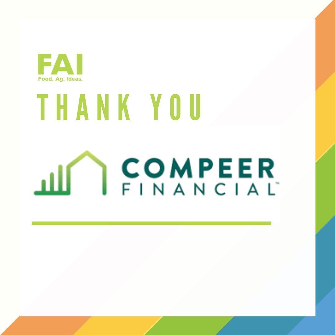 grownorthmn's tweet photo. We, Grow North, couldn’t make FAI happen without our sponsors. Thank you again to our partner, @CompeerFinance, for helping make #FAI2020 a success!

Click the #linkinbio to learn more about their Ag business services!

#FAI2020 #FoodandAgEcosystem #GrowNorth #CompeerFinancial https://t.co/aQqvVdmk4V