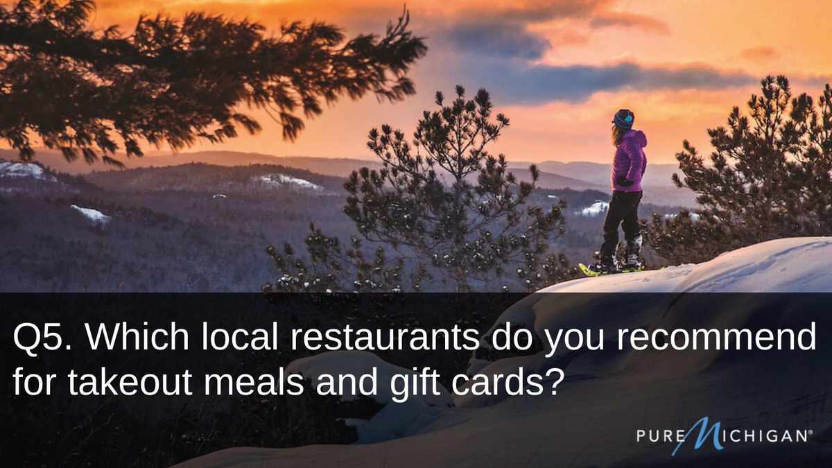 Restaurants in communities throughout #PureMichigan are offering meals to go for the holidays in addition to delicious takeout offerings and cozy outdoor dining. #PureMichiganChat #SupportLocalMI