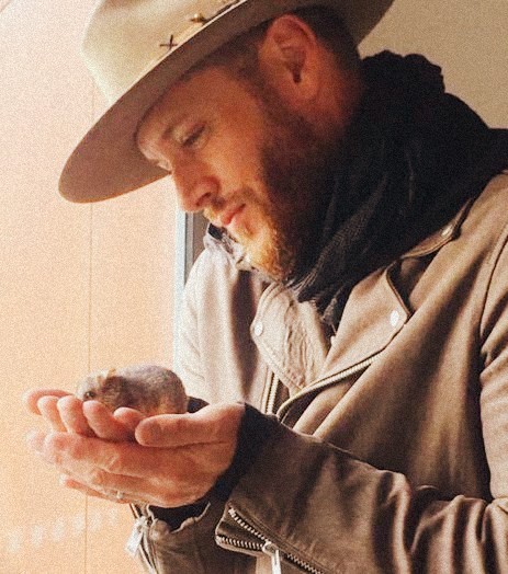 jensen ackles and animals, a soft thread