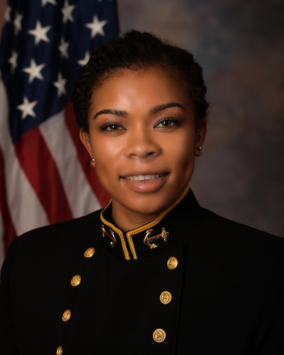 RepBeatty's tweet image. I would like to congratulate Sydney Barber, the first black woman to be a U.S. Naval Academy Brigade Commander. She will be assuming the HIGHEST leadership position within the U.S. Naval Academy. #HERstory