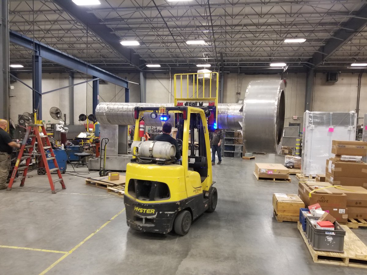JENFAB_Inc's tweet photo. We shipped out this custom replacement drum for a manufacturing plant that has had their JenFab machine in production for over 10 years. We are proud our parts washers are built to last - right here in the USA. Buy to last - buy American! #partscleaning #buyamerican #gotyourback https://t.co/MIN9oYDaQy