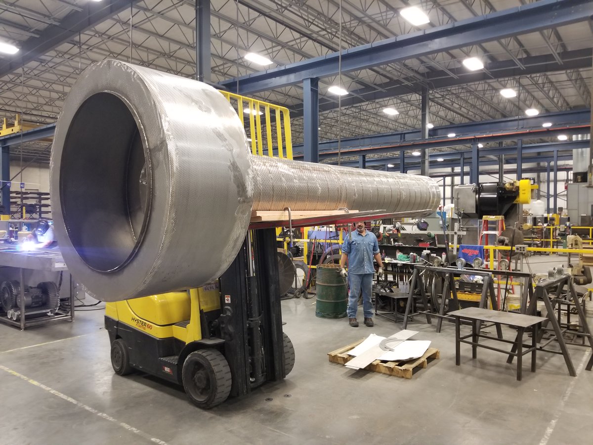 JENFAB_Inc's tweet photo. We shipped out this custom replacement drum for a manufacturing plant that has had their JenFab machine in production for over 10 years. We are proud our parts washers are built to last - right here in the USA. Buy to last - buy American! #partscleaning #buyamerican #gotyourback https://t.co/MIN9oYDaQy