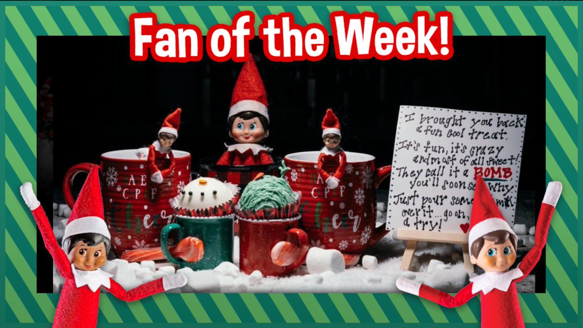 elfontheshelf's tweet photo. It's #FeaturedFanFriday again! ๐ This hot chocolate bomb idea from Swan Brazda is so cute!โ Donโt forget to submit your photos at https://t.co/kI9mx7T27O and check back on Fridays to see if you were selected to be Featured Fan! ๐ #ElfontheShelf #Christmas2020 https://t.co/GyzeAtP69a