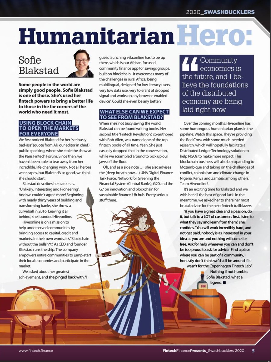 hiveonline CEO @SofieBlakstad is featured in @fintechf alongside some truly inspirational women, thanks @AliPaterson and @HannahDuncan_IC for featuring her!

@LedaGlyptis @AnneBoden @sharonodea @RWandhofer @psb_dc @ninamohanty 

fintechf.com/homebox/fintec…