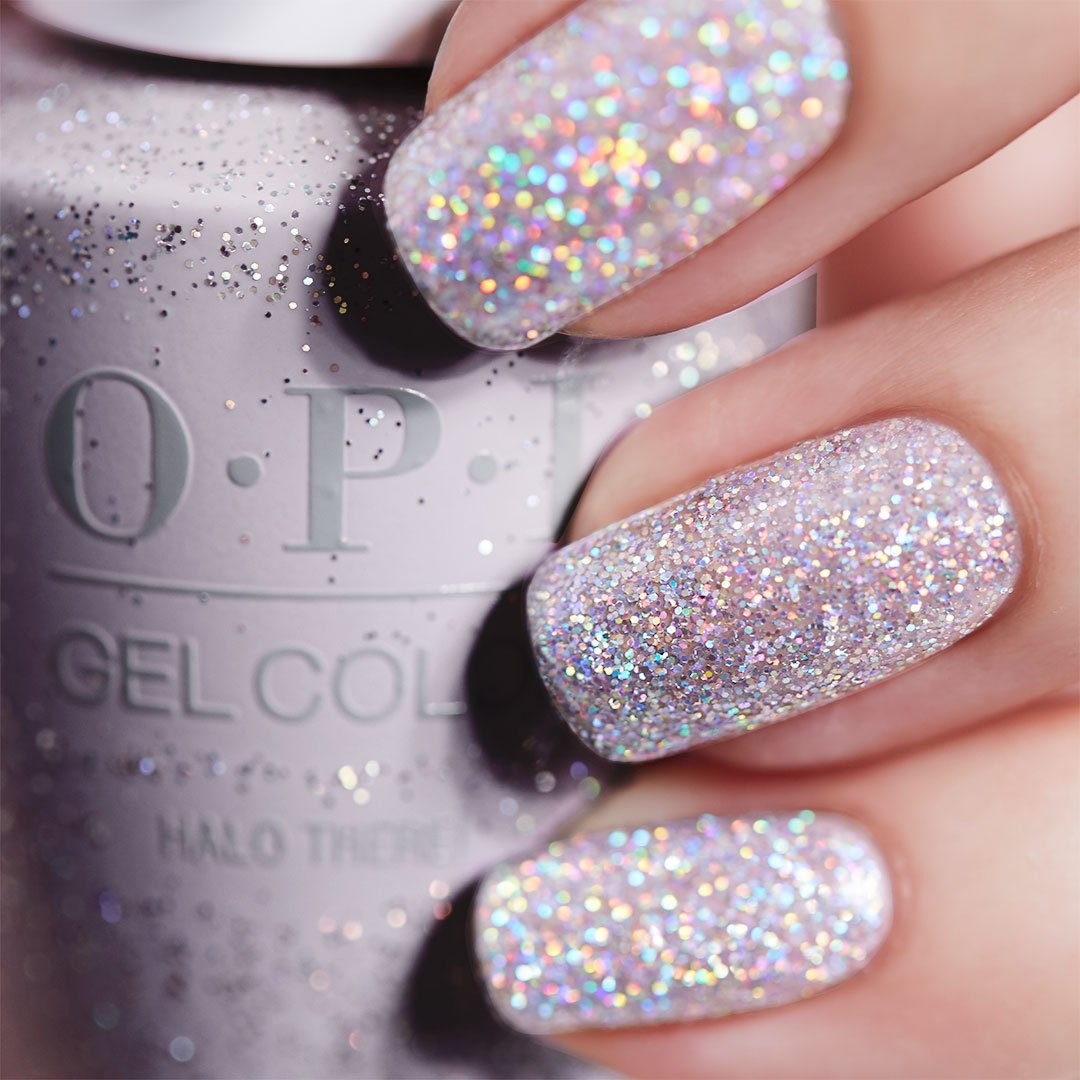 OPI Glitter All The Way HRL12 Nail Lacquer Hello Kitty I gel-nails.com