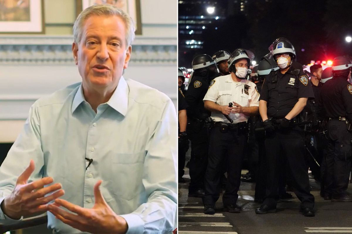 Mayor de Blasio apologizes for NYPD's 'excessive force' during George Floyd protests