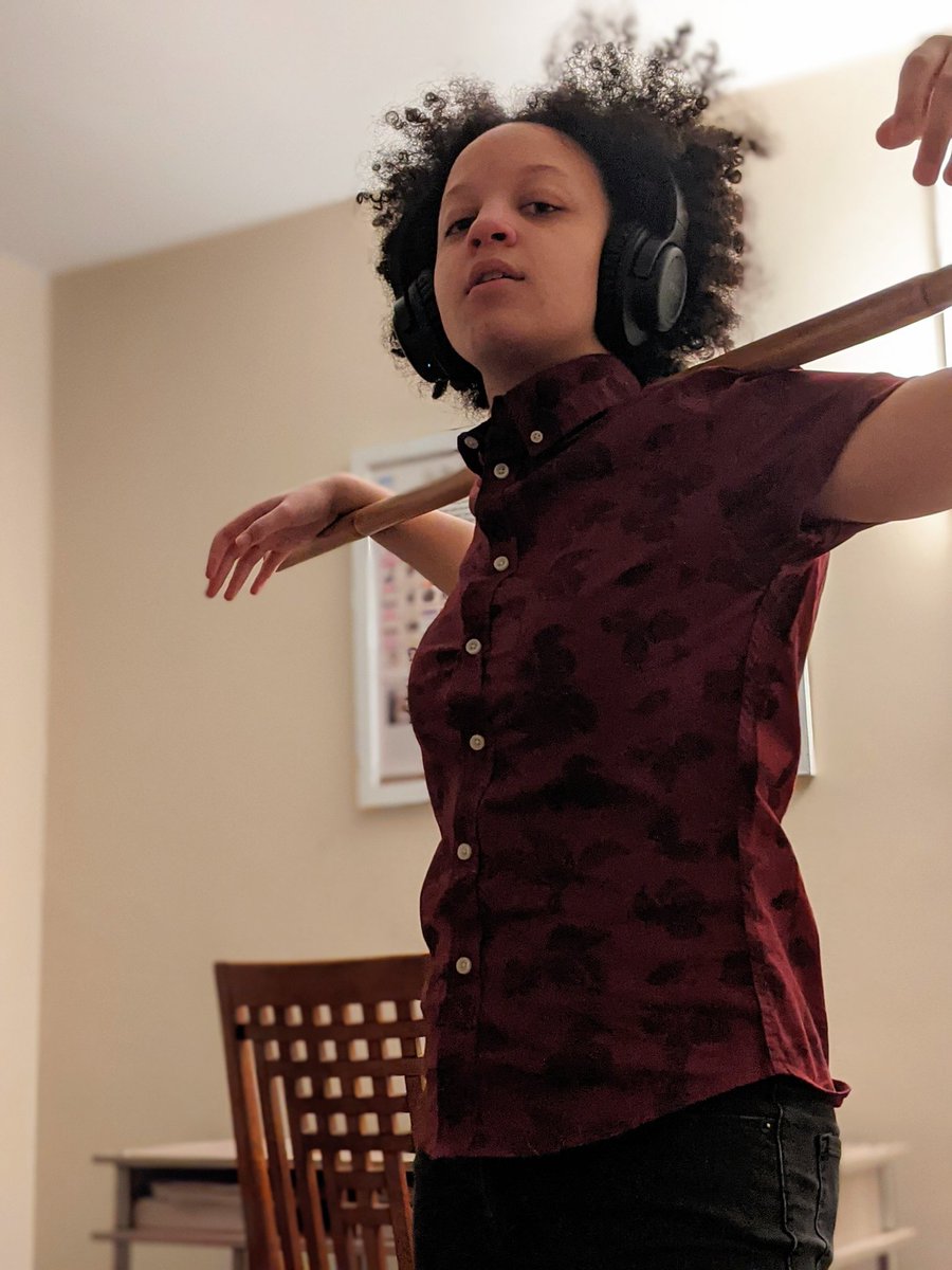 ShytheDude's tweet photo. It's Roman time! (Or Roman-inspired time lol). Had a little closet cosplay photoshoot with my bo staff that made me feel cool.
#disabledfandersday
#disabilityblackout
#fanderdisability
@ThomasSanders https://t.co/zUzOep1aaI