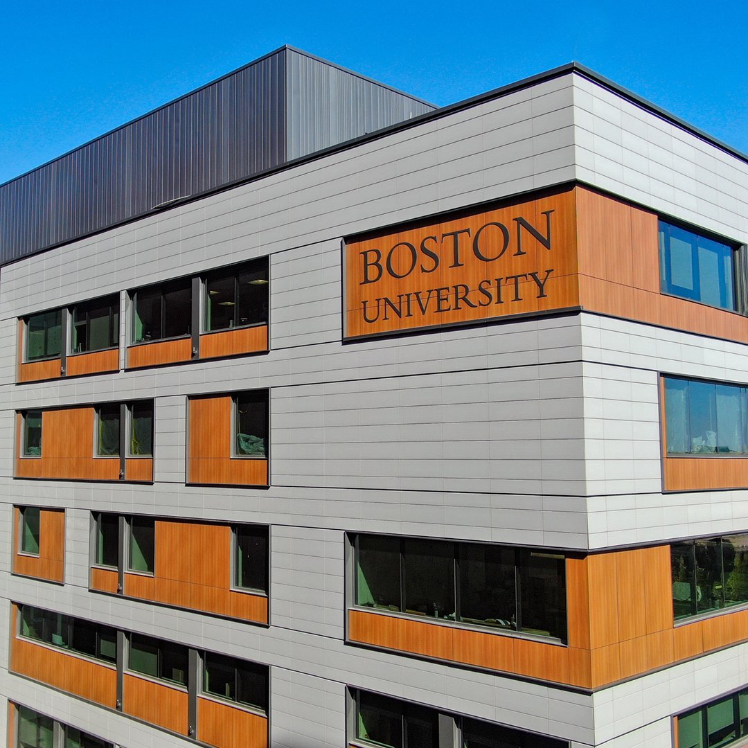 AvenereCladding's tweet photo. #Boston University Goldman School of Dental Medicine features Bright Gray #NeaCera Terra-cotta #Rainscreen #Cladding panels- Designed by @SmithGroup with @Shawmut_builds.
https://t.co/m84ogyWTVQ

#Architecture #ExteriorDesign #Facades #BostonArchitecture https://t.co/rAf0kQYR12