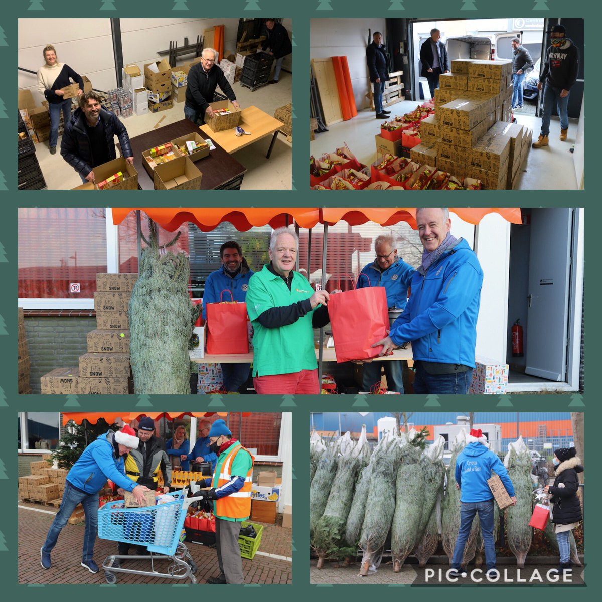 Goed gevuld kerstpakketten voor hen die afhankelijk zijn van de Voedselbank, gisteren uitgedeeld.
Dit mede mogelijk gemaakt door de hartelijke bijdragen van diverse bedrijven. In deze tijden merken we, hoe belangrijk het is om naar elkaar om te zien.