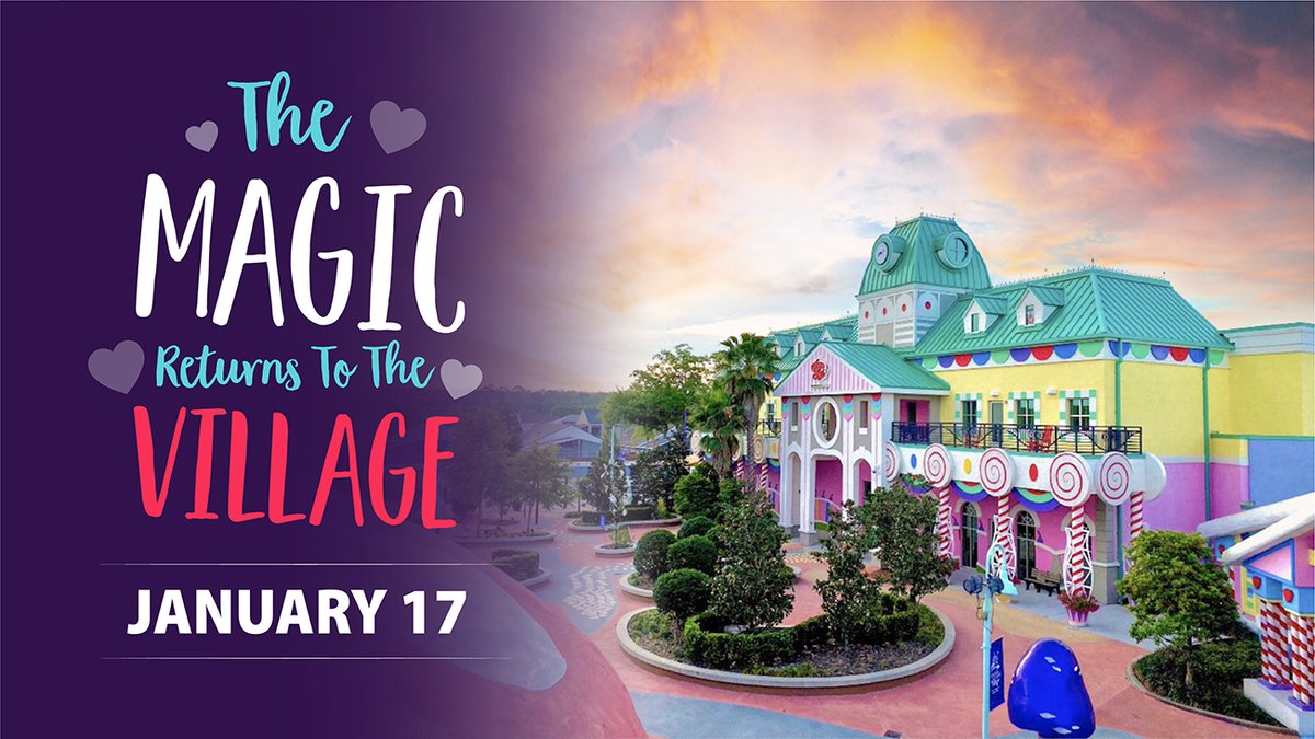 GKTWVillage's tweet image. We are beyond excited to announce that we will be  reopening Give Kids The World Village beginning on January 17, 2021! Please visit bit.ly/3mwPVsG for more information. #GiveHopeToWishes
