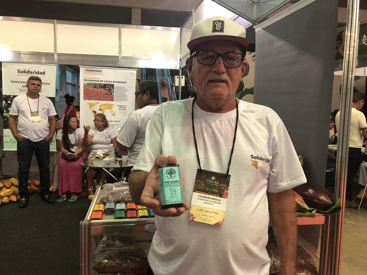 O trabalho d@s produtor@s do projeto “Territórios Inclusivos e Sustentáveis na #Amazônia" tem consolidado a região como um legítimo “Terruá”. Dois chocolates produzidos pelo produtor Valdomiro Broechl foram premiados em festivais bean-to-bar. 
Saiba mais: lnkd.in/dnyA4mt