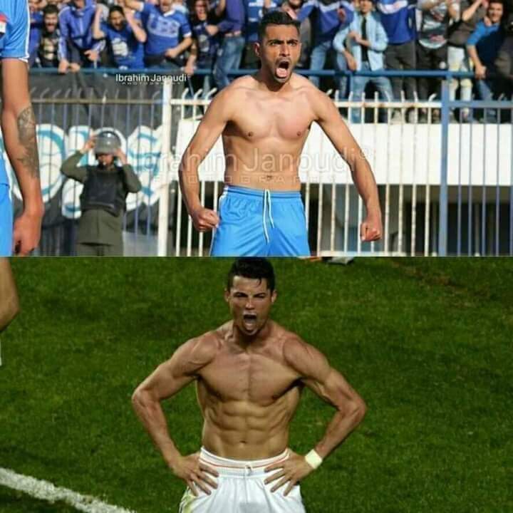 للترفيه
 لاعب من الدوري السوري يقوم بتقليد حركه الدون ويخسر فريقه بنتيجه 3/1😂😂😂
<a href="/Cristiano/">Cristiano Ronaldo</a> 😅