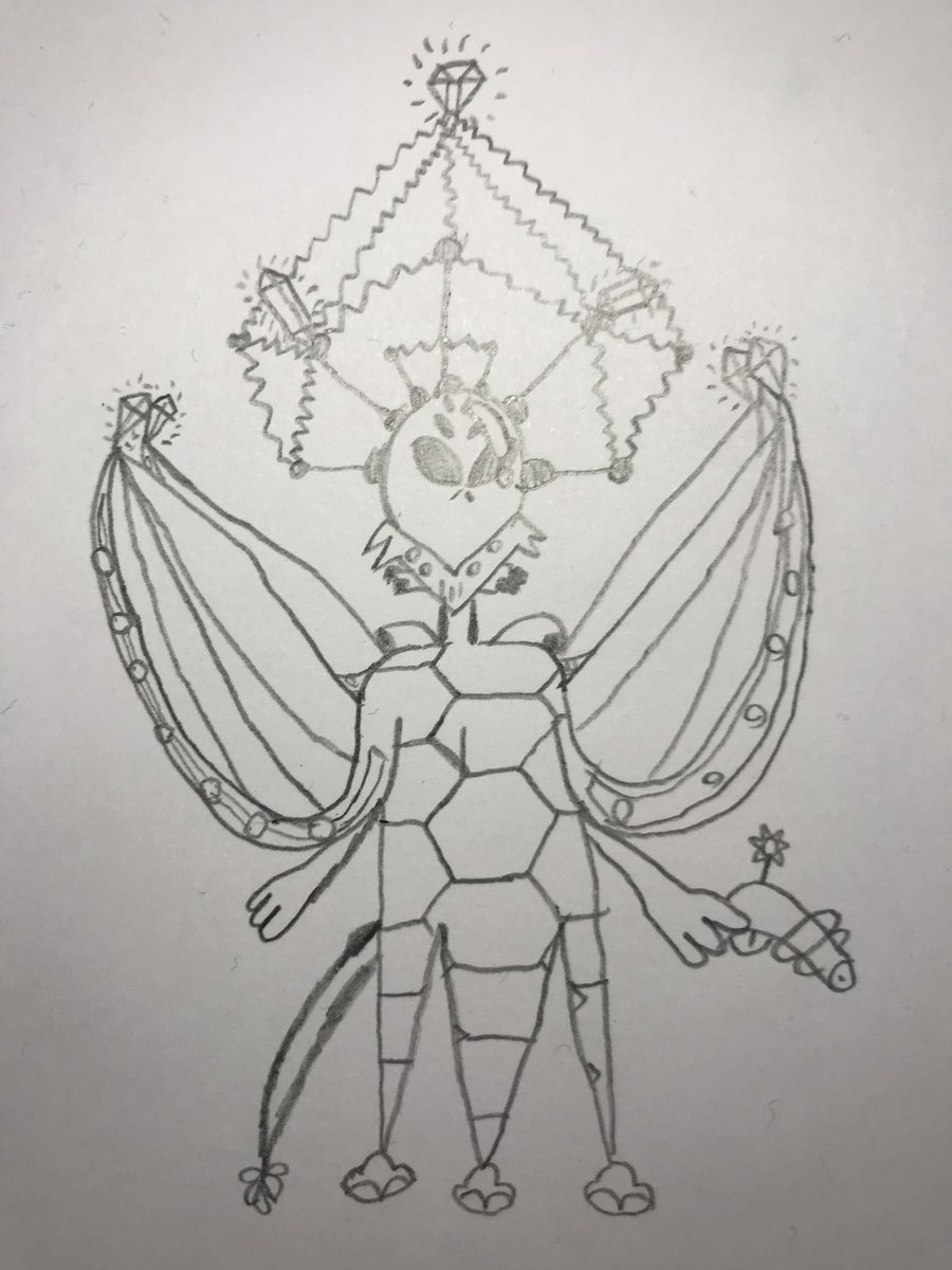 Neil_Fenby's tweet photo. @sciencefocus #MyAlienForSF Isaac Munt, aged 9, drew this for the alien competition. https://t.co/9AciqpOsrc