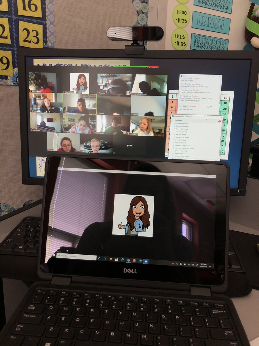 MsClark_5th's tweet photo. PowerPoint anchor charts + ZOOM + question breakout room = distance learning assessments #scecardinals #creeklife #diatancelearning #clarkcrew https://t.co/Ex5PGB7JLb