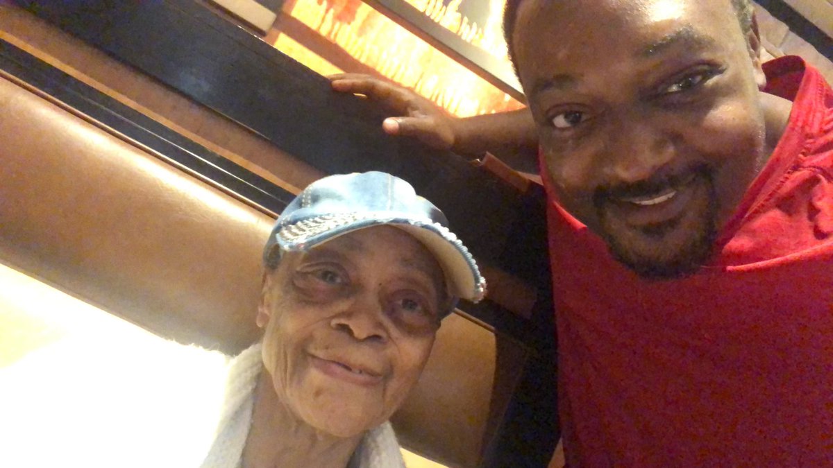 Aunt Bea and Dave - inseparable.  Love them both! 