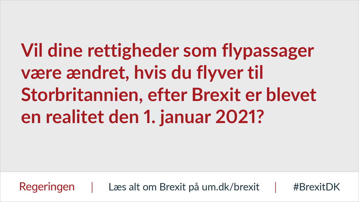 DanishMFA's tweet photo. Nej, dine rettigheder som flypassager vil forblive de samme per 1. januar 2021. 

Læs mere og hold dig orienteret her ➡️ https://t.co/wNNvl12yHN 

#BrexitDK https://t.co/a1990QV7JI