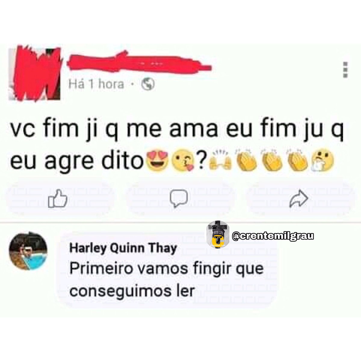 crentemilgrau's tweet photo. Eu num sei meo kk
📊Envie pra alguém que não segue a páGina
🎮Marque um amigo para ver essa postagem
⚠️ Quando utilizar minha arte, dê os créditos. 😎 .
.
RECOMENDO: @irmaoloki
.
.
#crentemilgrau #irmaolloki #humorgospel #humorcristao #Recife https://t.co/8y7LGeBGHA