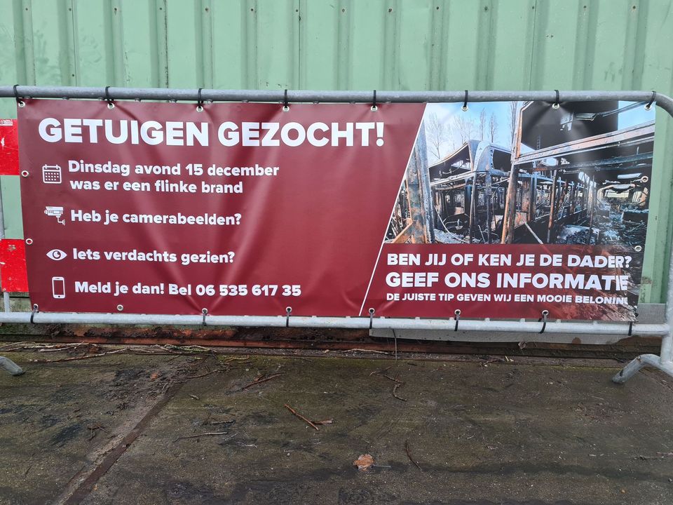 Getuigenoproep voor grote brand Oude-Tonge .