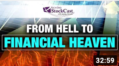 kimkiyosaki's tweet photo. So in this show, Robert’s personal advisor, Andy Tanner, is going to give you a number of ways you can use stocks to get you to financial heaven.
Of course, we’ll talk a little bit about avoiding financial hell. https://t.co/G15a6B6160 #financialeducation https://t.co/TG62Y7gwr7