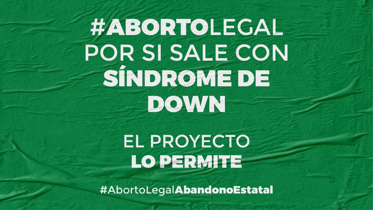 BrahianSanhueza's tweet photo. Tu "lo aborto xq tiene síndrome de Down"
Luego se va a convertir en "lo aborto xq es morocho, xq tiene ojos marrones, xq va a ser pobre"
Te das cuenta?
Más mengele no hay!
El aborto es eugenesia pura pedida x los supuestos abanderados de la inclusión
#AbortoLegalAbandonoEstatal https://t.co/JSRwatyrGW