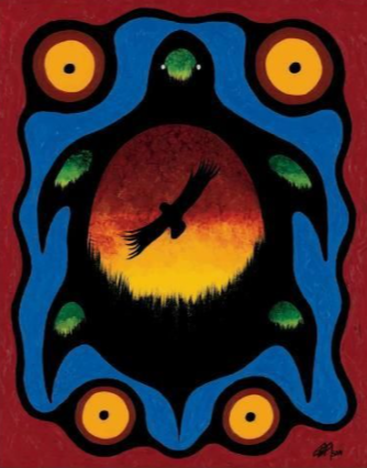 The real cure for COVID is renewing our fractured relationship with the planet, by <a href="/jamesmaskalyk/">James Maskalyk</a>, David Courchene (image by <a href="/FrankPolsonArt/">Frank Polson Art</a>)  theglobeandmail.com/opinion/articl… via <a href="/GlobeDebate/">Globe Opinion</a> #Covid19 #sdoh
