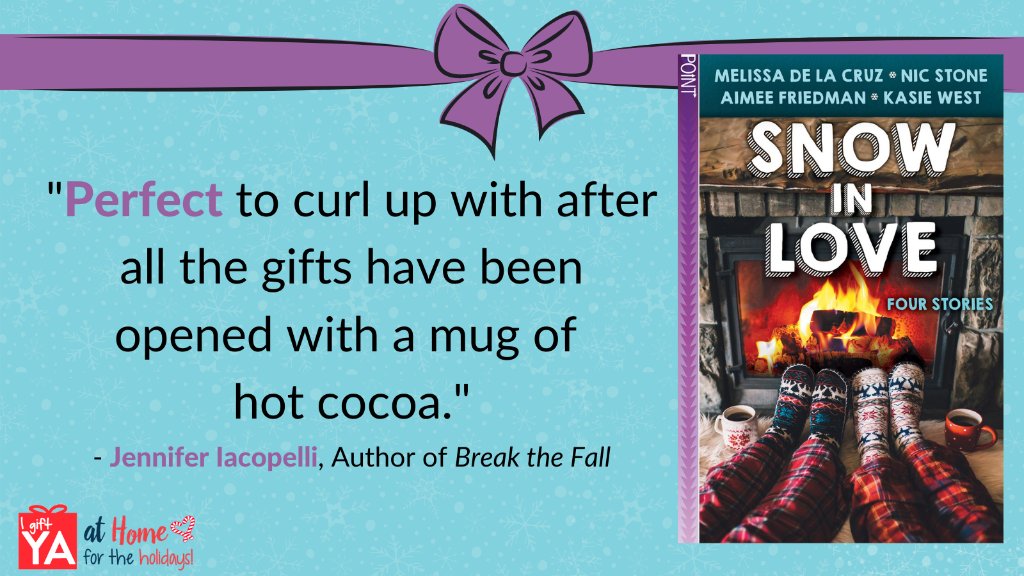 ireadya's tweet photo. Looking for the perfect YA book to gift this holiday season? @BuzzFeedBooks has a list of recs including #SnowInLove by @MelissadelaCruz, @getnicced, @aimeefriedman, & @KasieWest, recommended by Jennifer Iacopelli! https://t.co/arLRiPvFm1 https://t.co/koc3LiZoQe
