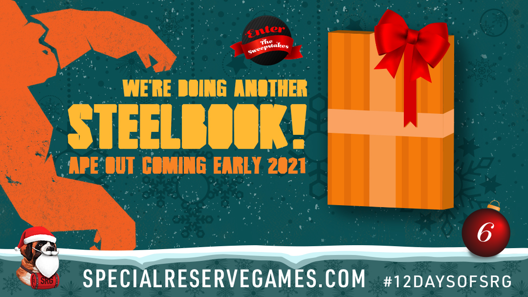 specialreserves's tweet photo. This indie smash is so powerful only a SteelBook (@OnlySteelBook) has any chance of containing this great game #12DAYSOFSRG https://t.co/47YEZ803yQ https://t.co/moXRDbLMnV